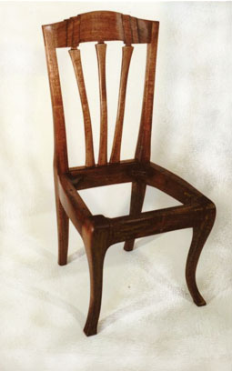 Mahogany desk chair